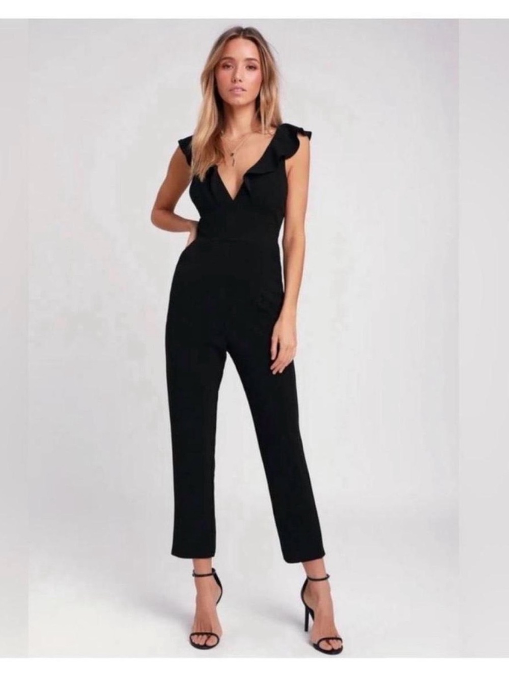 NWOT Lulus Black Jumpsuit